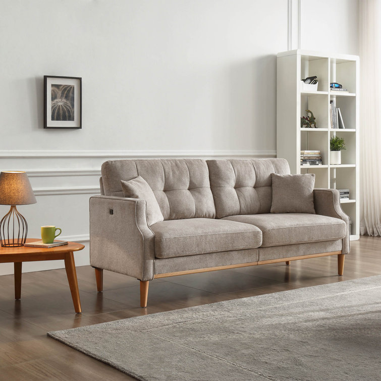Latitude Run® Demontreal 70.1" Recessed Arm Sofa Wayfair